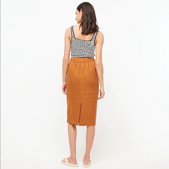 Host Pick 🧚🏼Pull-on linen skirt - Picture 2 of 10